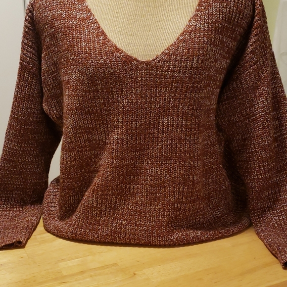 Last Chance - Bundle and Save - Forever 21 Heathered Rust Sweater - Picture 4 of 9